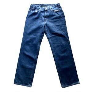 Vintage Ralph Lauren Women's Straight Blue Jeans